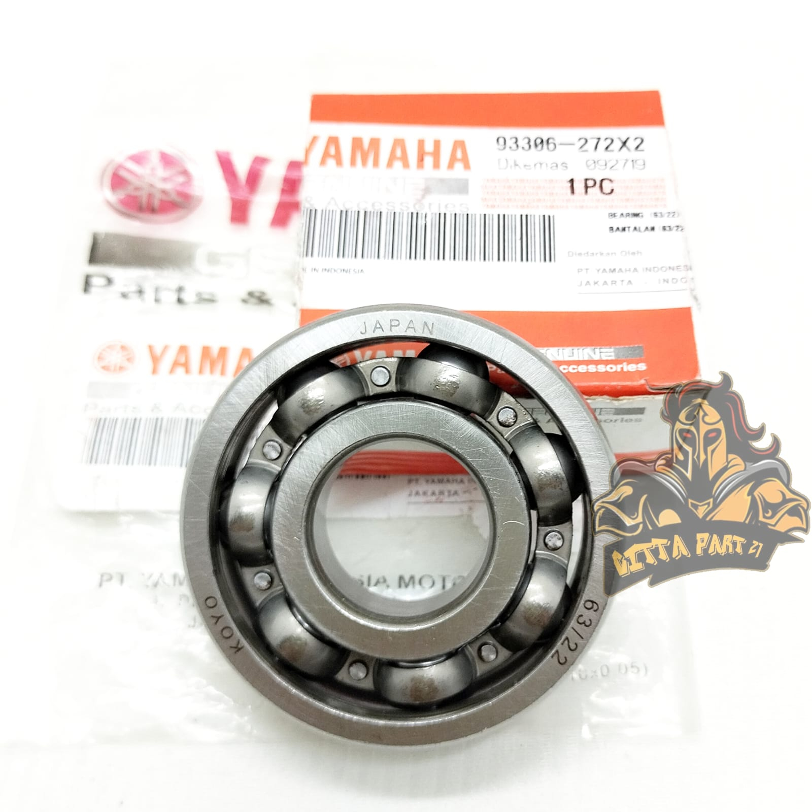 KELAHAR BEARING KRUK AS ASLI ORIGINAL YAMAHA 6322 KUALITAS ASLI ORIGINAL YAMAHA YGP PRESISI DAN DIJAMIN AWET MIO LAMA MIO KARBU MIIO SPORTY MIO SMIILE MIIO M3 MIO Z XRIDE 125 X RIDE FINO 125 SOUL GT 125 XEON RC LAHER 63/22