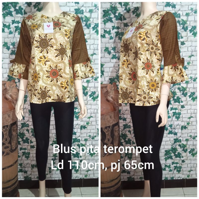 Blus katun/blus batik/blus pita
