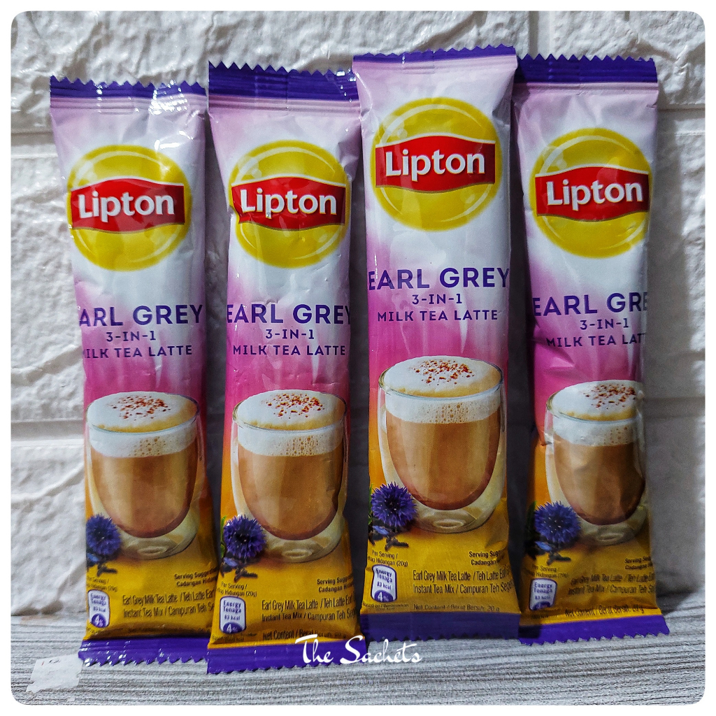 

Lipton Earl Grey Milk Tea Latte Sachet Eceran