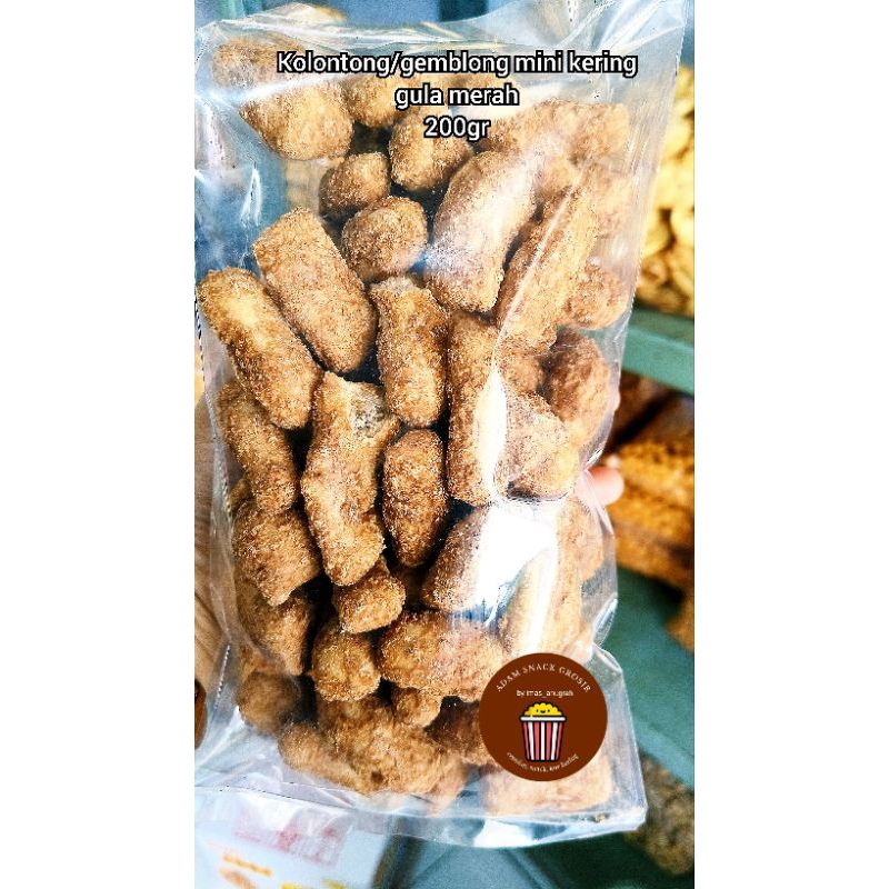 

KOLONTONG GULA AREN / GEMBLONG MINI KETAN GULA AREN 200GR