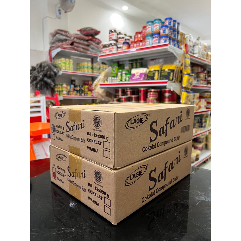 

Meses Cokelat dan Warna Safari L'agie Isi 30x100g