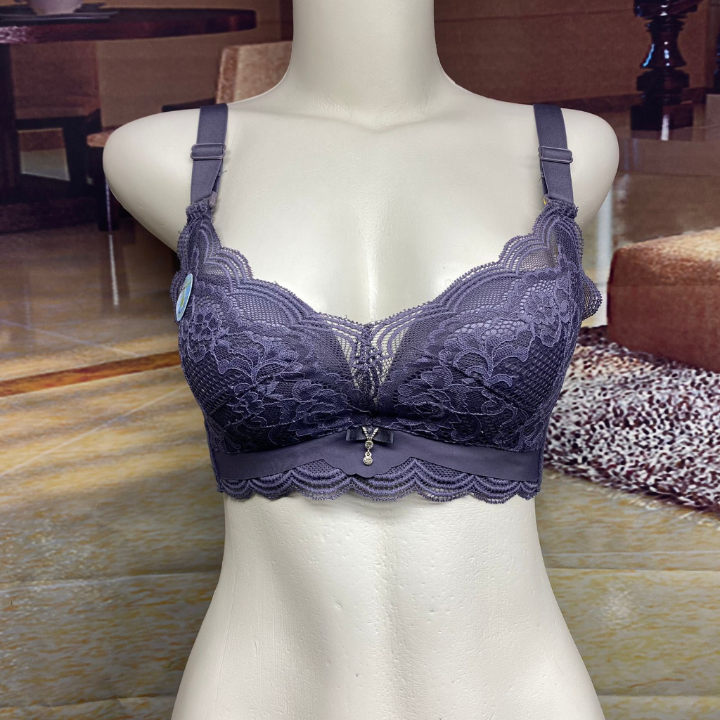 BRA / BH WANITA 268  KAWAT UKURAN 34-40 KAIT 4 TERDAPAT 5 WARNA BAHAN IMPORT PAKAIN DALAM WANITA