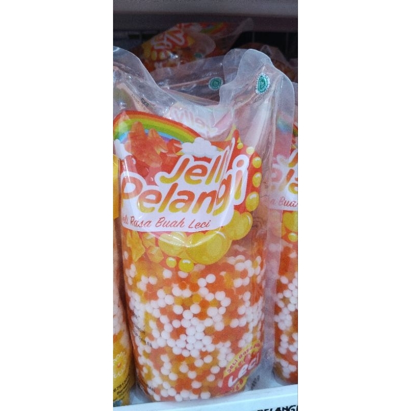 JELLY PELANGI/JELLY RASA BUAH LECI 1000g/500gr