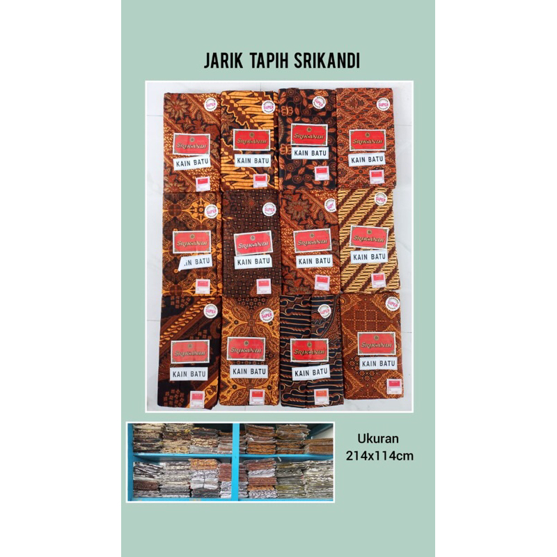 jarik tapih merk srikandi / jarik tapih grosir murah