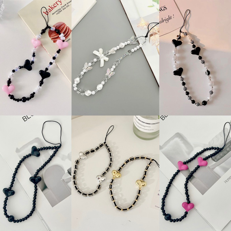 READY Gantungan Hp Blackpink / Phone Strap / Keychain / Gantungan Kunci / Phone Strings / Phone Chain Lanyard Hiasan Aksesoris hp Tali Gantungan Handphone Korean