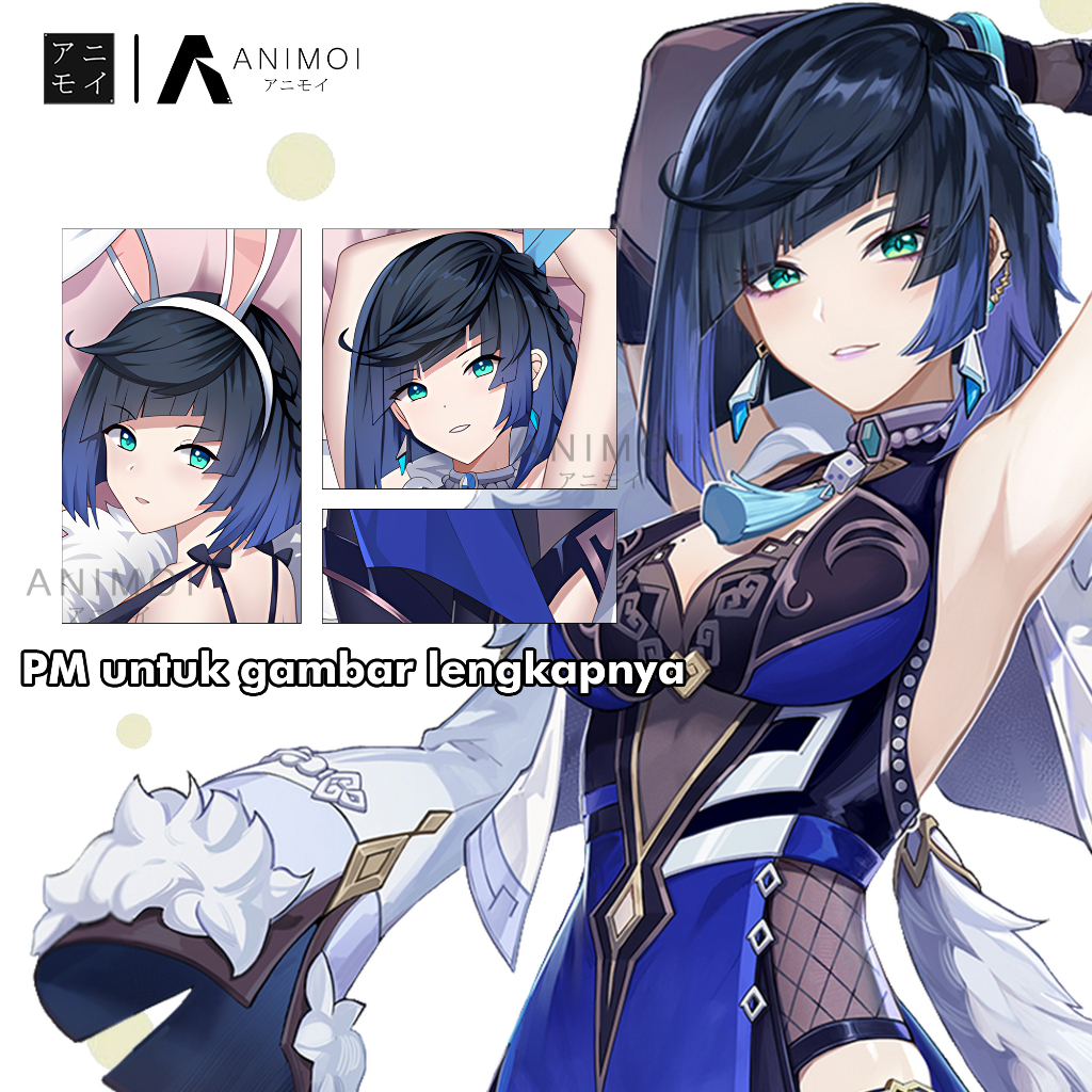 Dakimakura Yelan Genshin Impact 150x50cm (Cover Only)