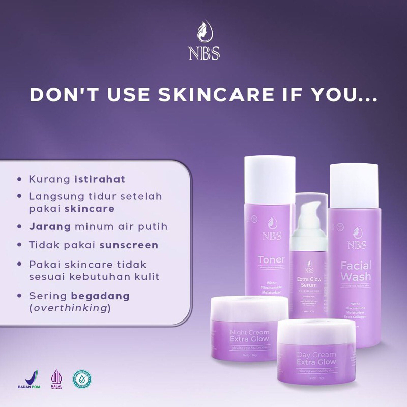 Paket NBS Extra Glow + Serum Extra Glow