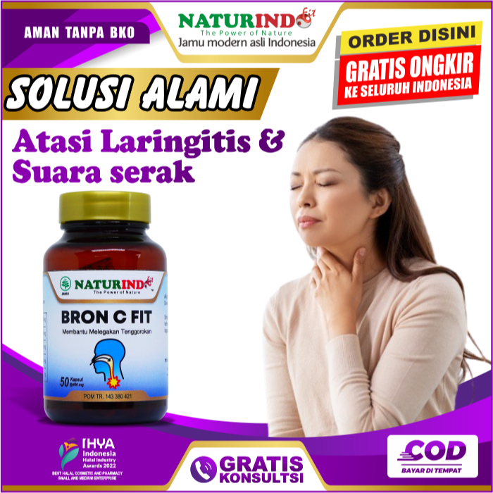 BRONCFIT OBAT RADANG TENGGOROKAN SAKIT TENGGOROKAN OBAT SERAK HILANG SUARA DEWASA DAN ANAK OBAT SUAR