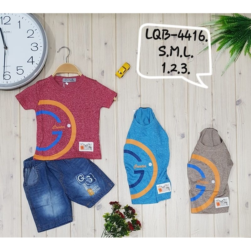 setelan anak la qi lai