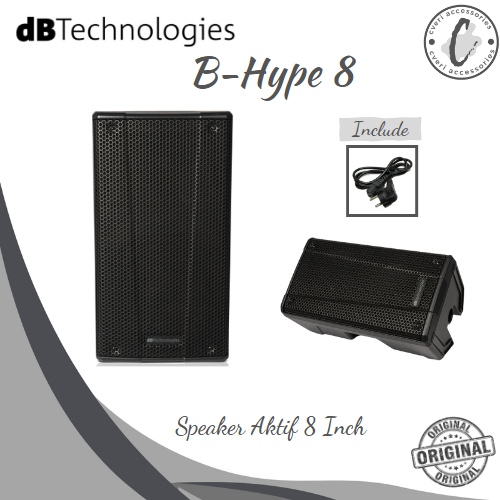 dB Technologies B-Hype 8 Two-Way Speaker Active 8" Original Aktif