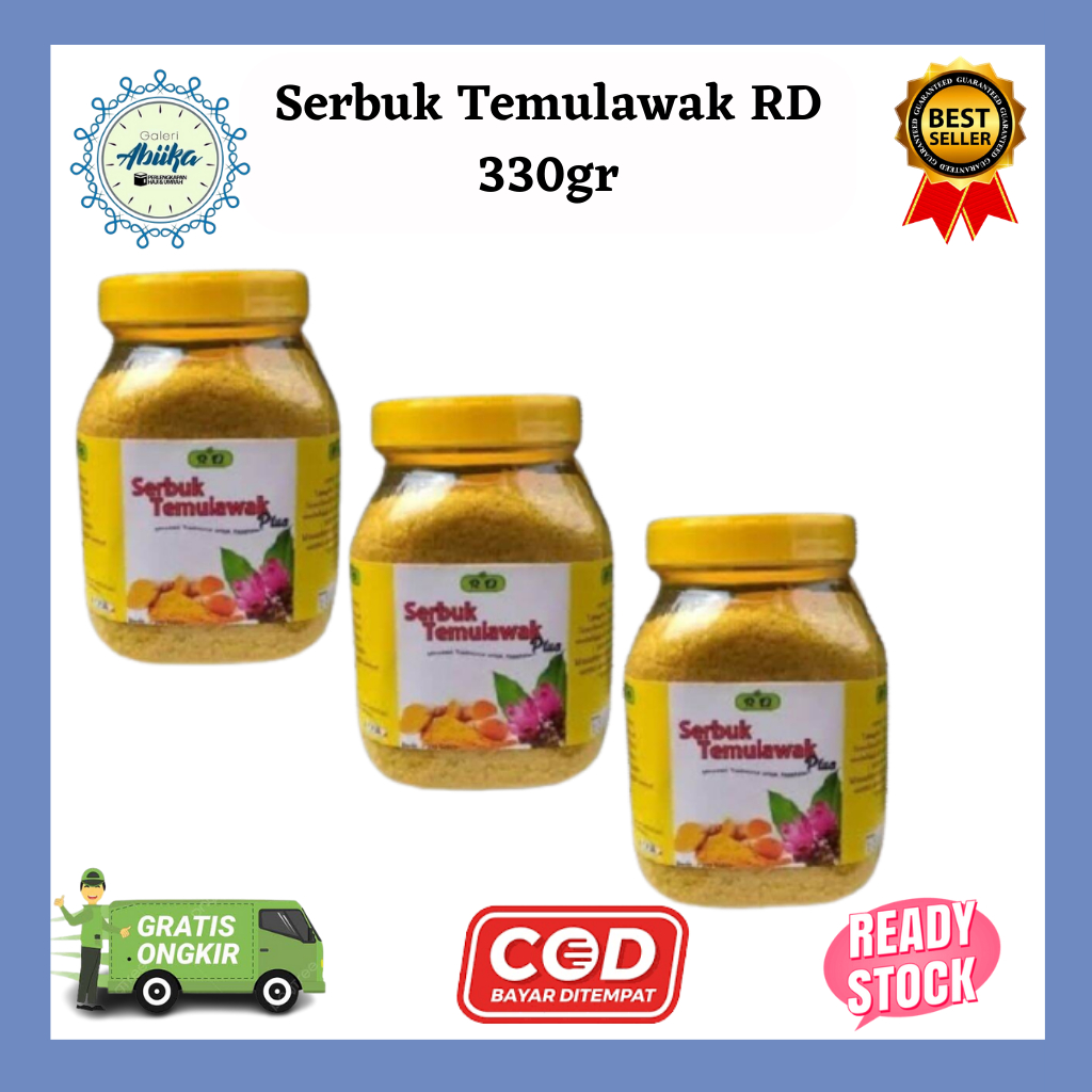 

Serbuk Temulawak RD 330gr