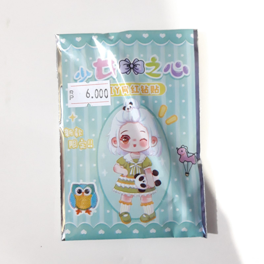 

mainan anak sticker DIY Diamond minipack