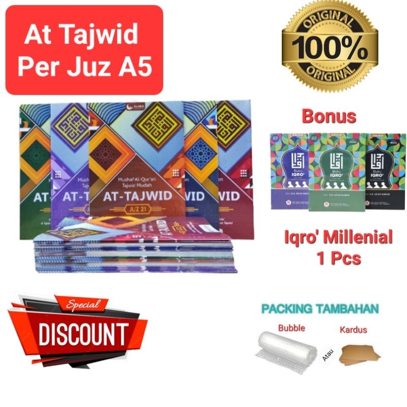 Al Quran Al-Quran AL-Qur'an Al Qur'an At Tajwid At-Tajwid A5 Per Juz