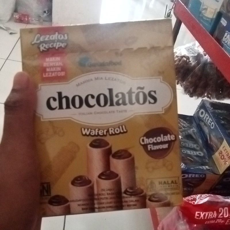 

chocolatos wafer roll