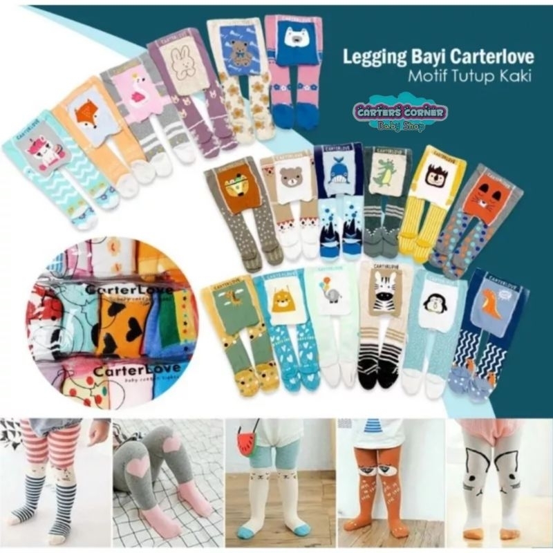 Legging Bayi/Legging Anak/Kaos kaki panjang Anak/Legging Bayi Polos Tutup Kaki