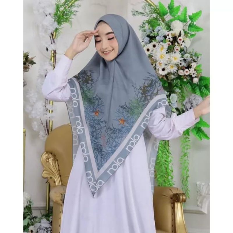Khimar Printing Sultan Original Nola 002