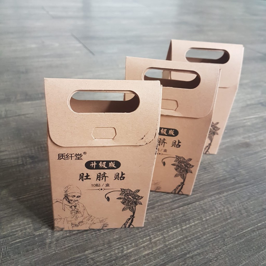 Slimming Patch Koyo Pelangsing Perut Original 1 Box Isi 10pcs Mencegah Penyerapan Lemak