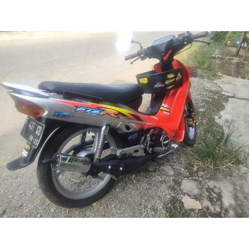 knalpot standar racing fizr hitam tameng yps racing project