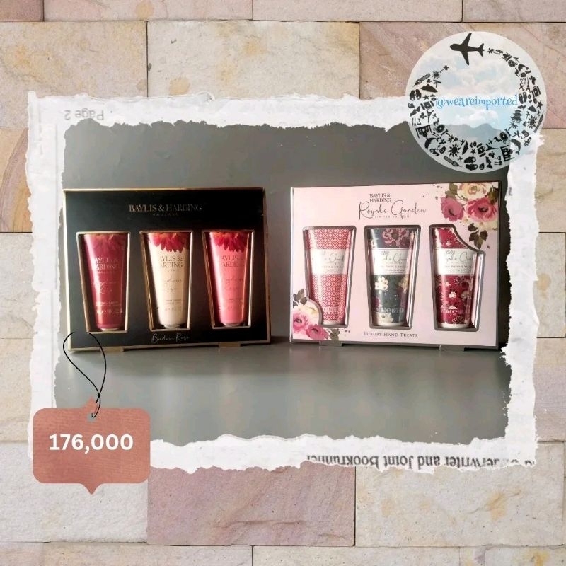 Baylis & Harding England hand cream set