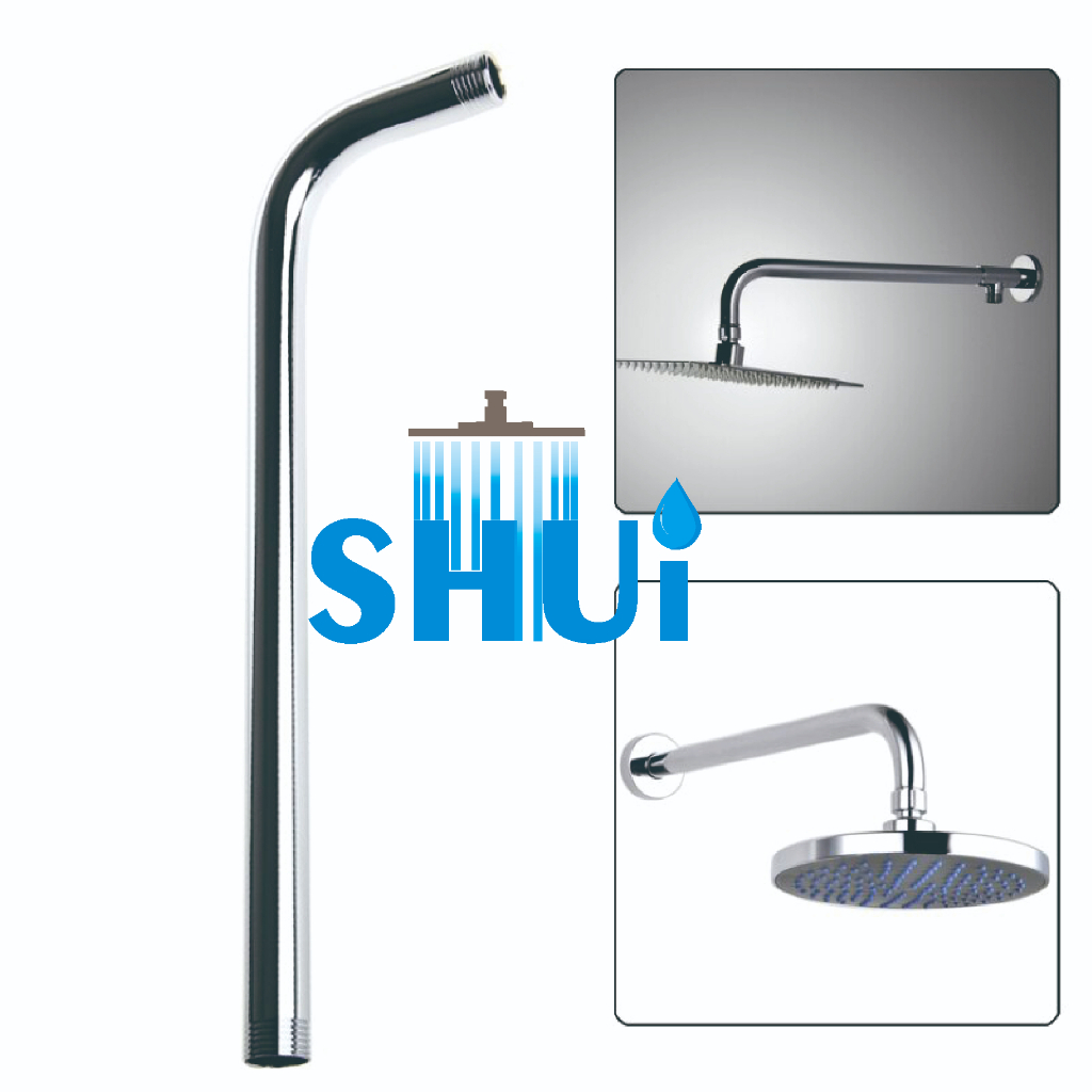Pipa wall shower 60cm - Tiang Shower Head 1/2 inch