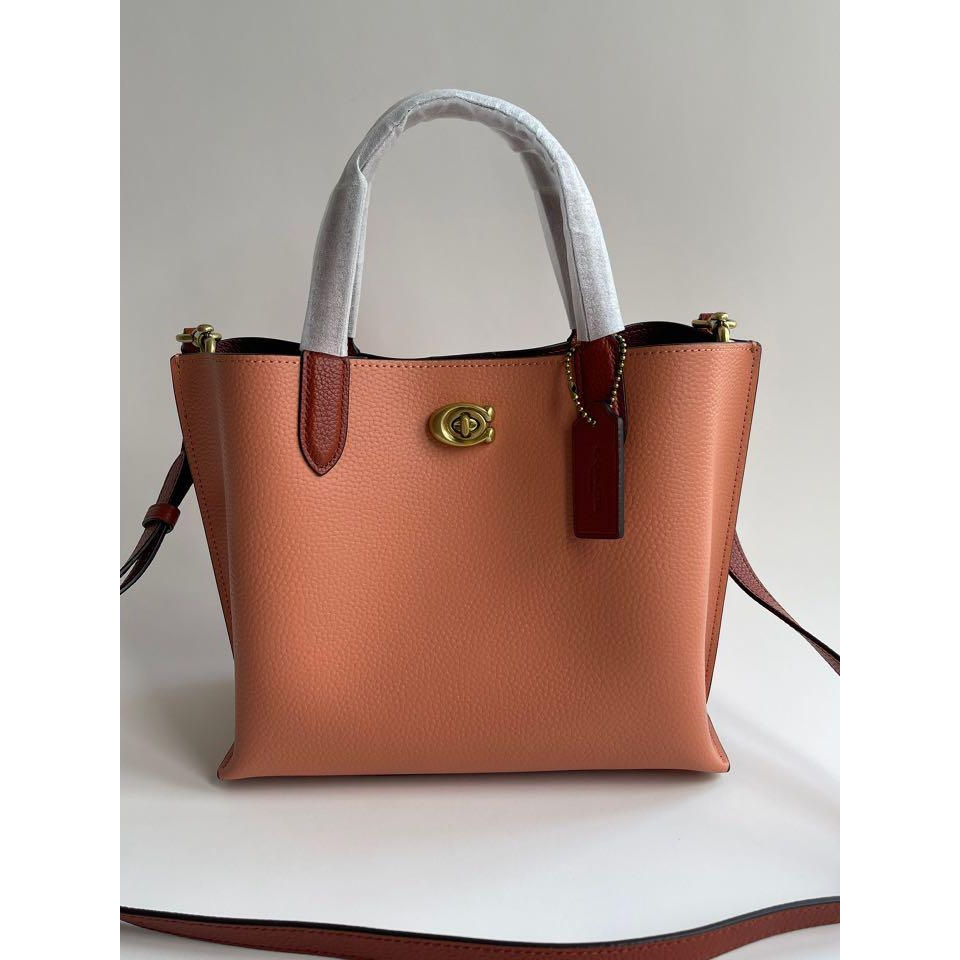 Coach Willow Tote 24 In Signature Canvas C8562 C8869 C8561