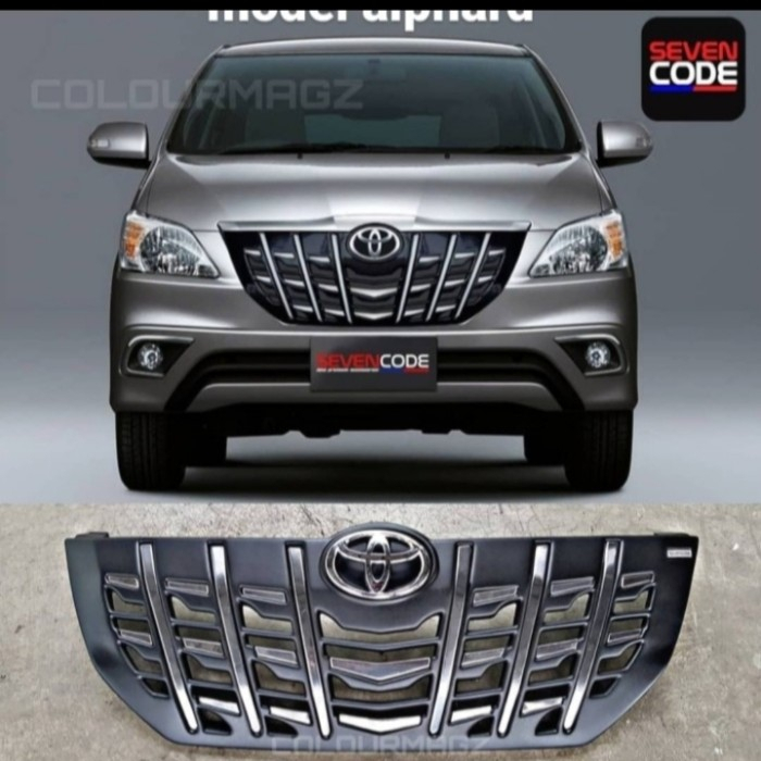 GRILL DEPAN INNOVA 2014 MODEL ALPHARD
