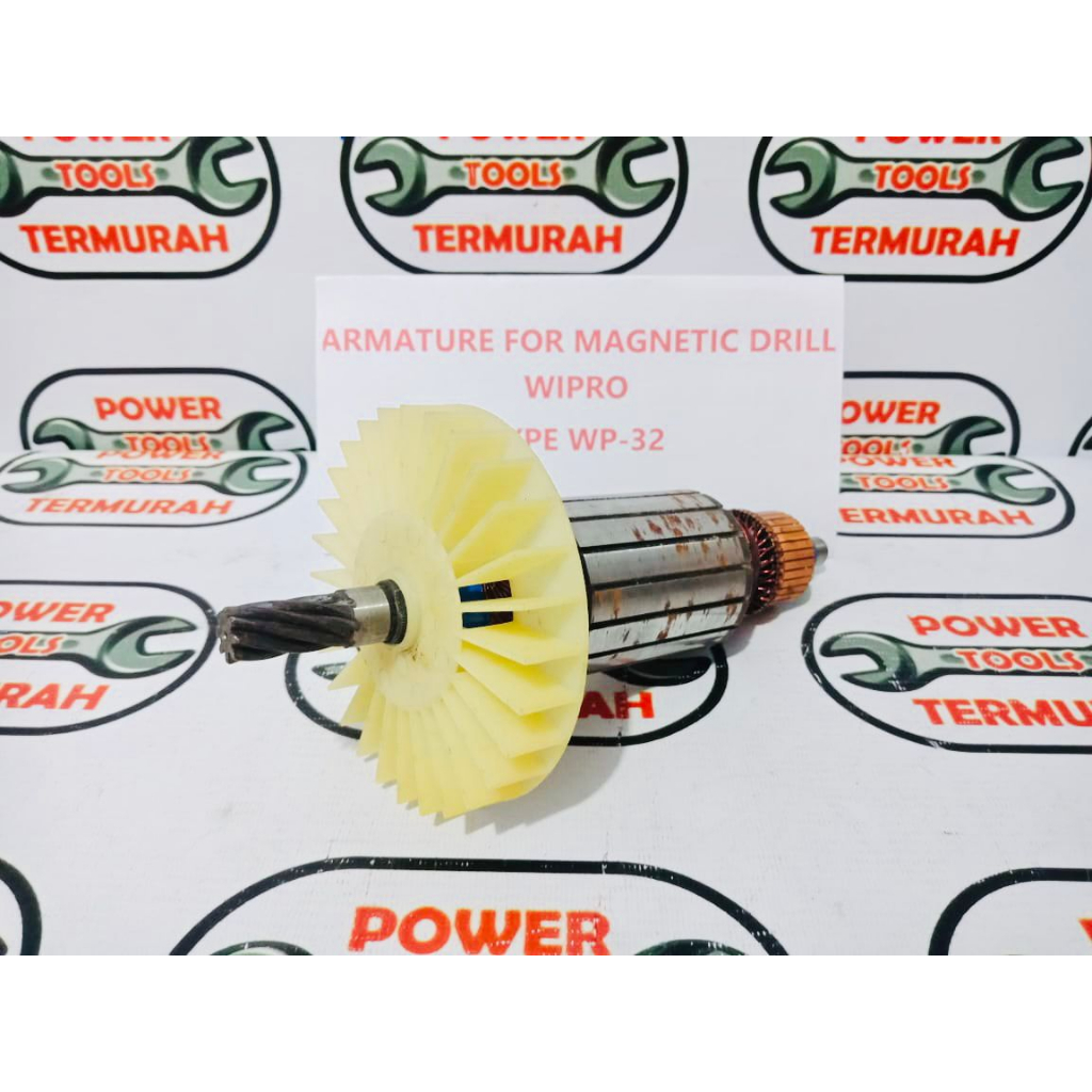 Armature WIPRO WP 32 Bor Magnetic Drill WP25N WP-32 Angker Dinamo