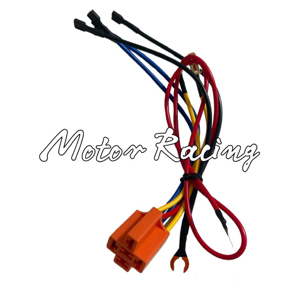 Kabel Relay Soket Relay Soket Plus Relay Lampu / Klakson Universal Relay Semua Motor