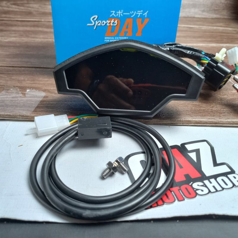 SPEEDOMETER GPX IMPORT MERK SPORTS DAY SPIDO DIGITAL UNIVERSAL CB VIXION