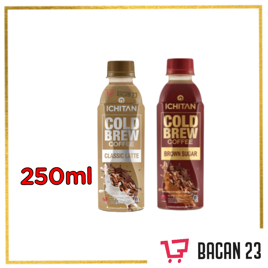 Ichitan Cold Brew Coffee (250ml) (Classic Latte - Brow Sugar)/ Bacan23