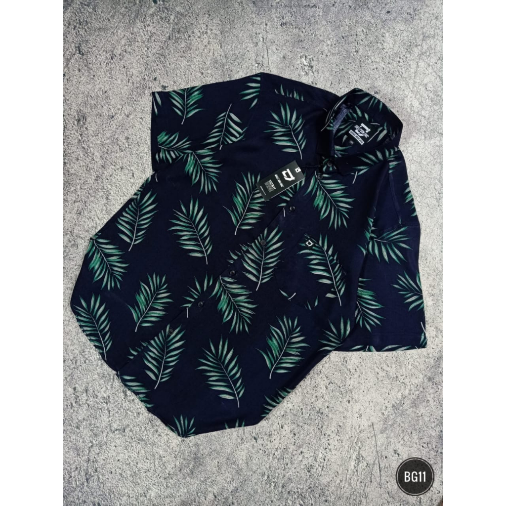 Kemeja Pria Big Size / Kemeja Pria Jumbo / Kemeja Pria Lengan Pendek Ukuran XL/XXL/XXXL (BG13)