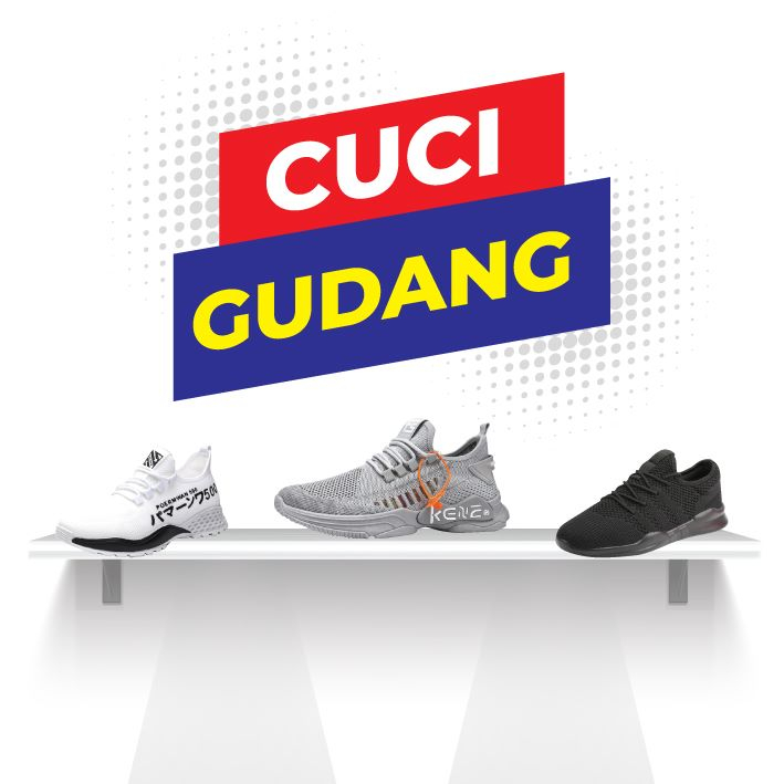 WAADOO CUCI GUDANG Sport Shoes Sepatu Covs & Running Olahraga