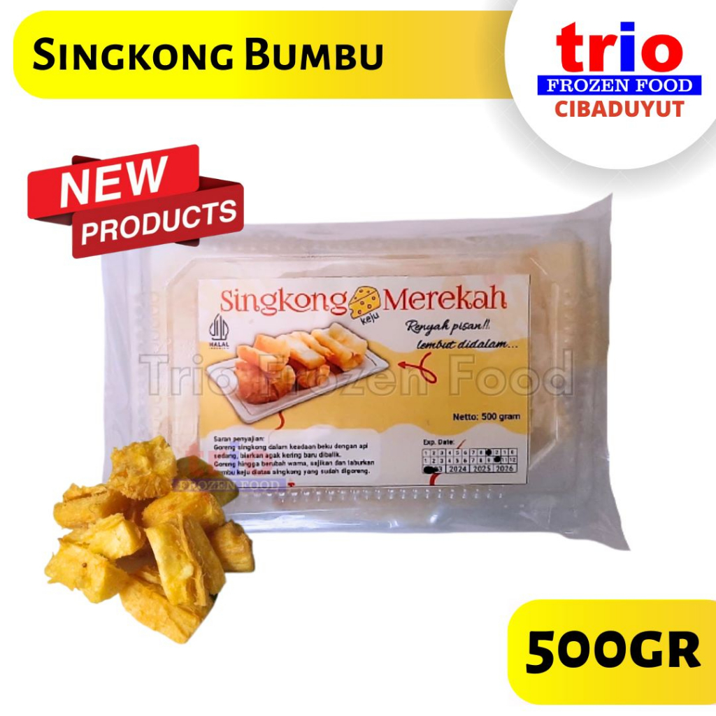 

Singkong Goreng Bumbu Keju Renyah Gurih - 500gr