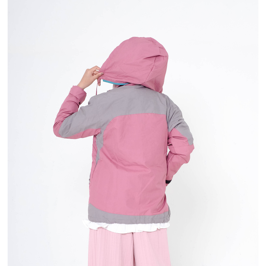 Justrue Jaket Gunung Wanita Waterproof Ping