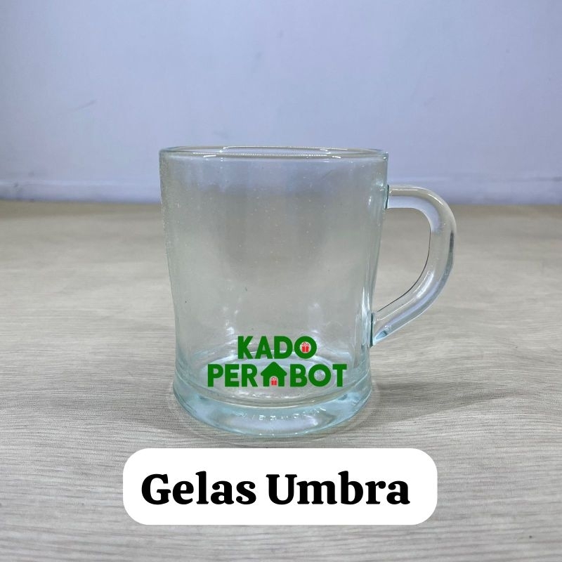 gelas kaca umbra - gelas air minum - gelas kopi