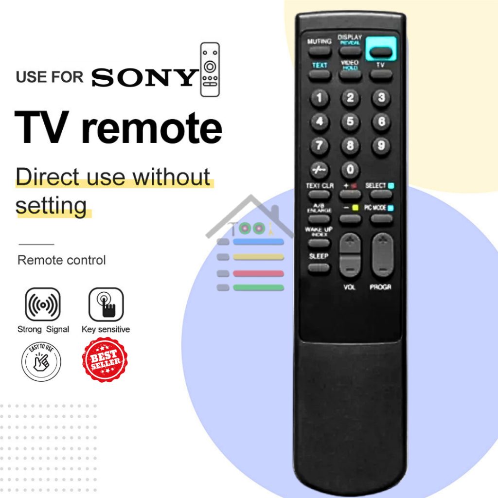 REMOTE REMOT TV SONY TRINITRON RM-870 REMOT PENGGANTI