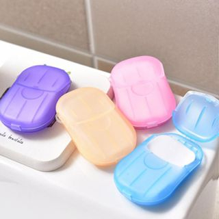 Hand Wash / Paper Soap / Sabun Cuci Tangan / Sabun Kertas / Body Washing Travel Praktis Mini Travelling Pembersih Cuci Tangan [MF]