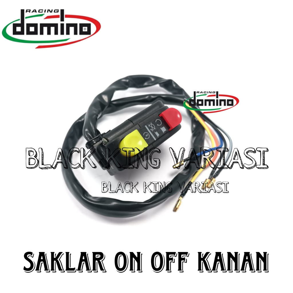 Saklar Domino On Off Saklar Motor Engine On Off Plus Starter Kanan Model KTC Universal Saklar kanan On Off Plus Stater Tombol