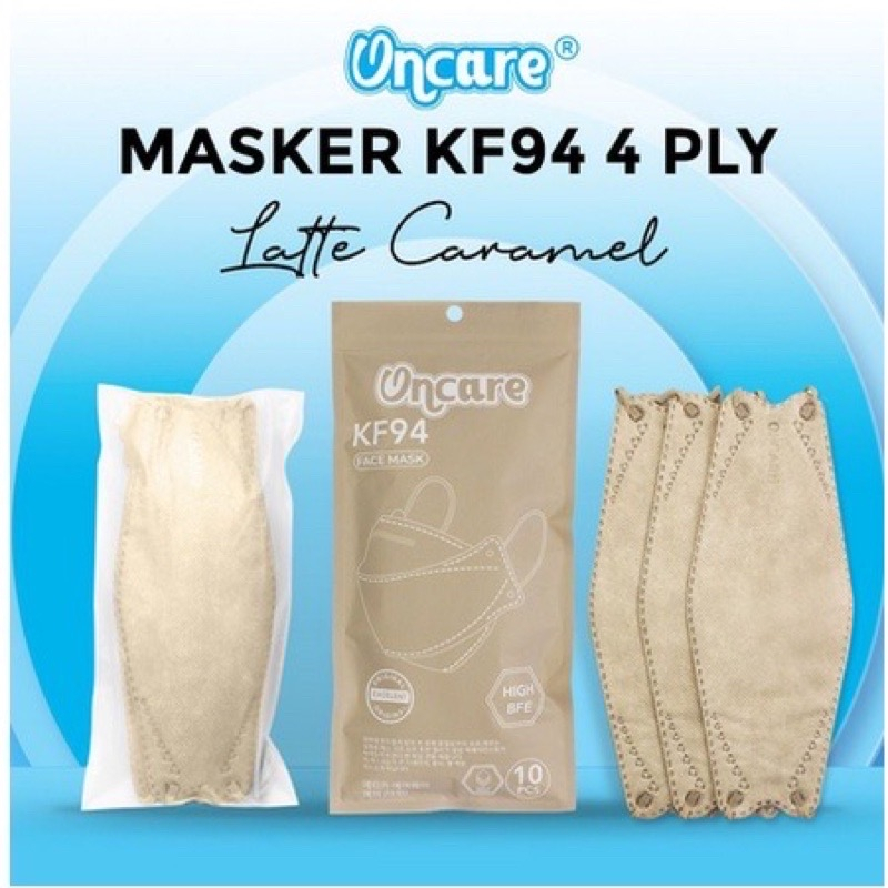 MASKER KF94 KOREA PREMIUM ONCARE WARNA ISI 10 PCS