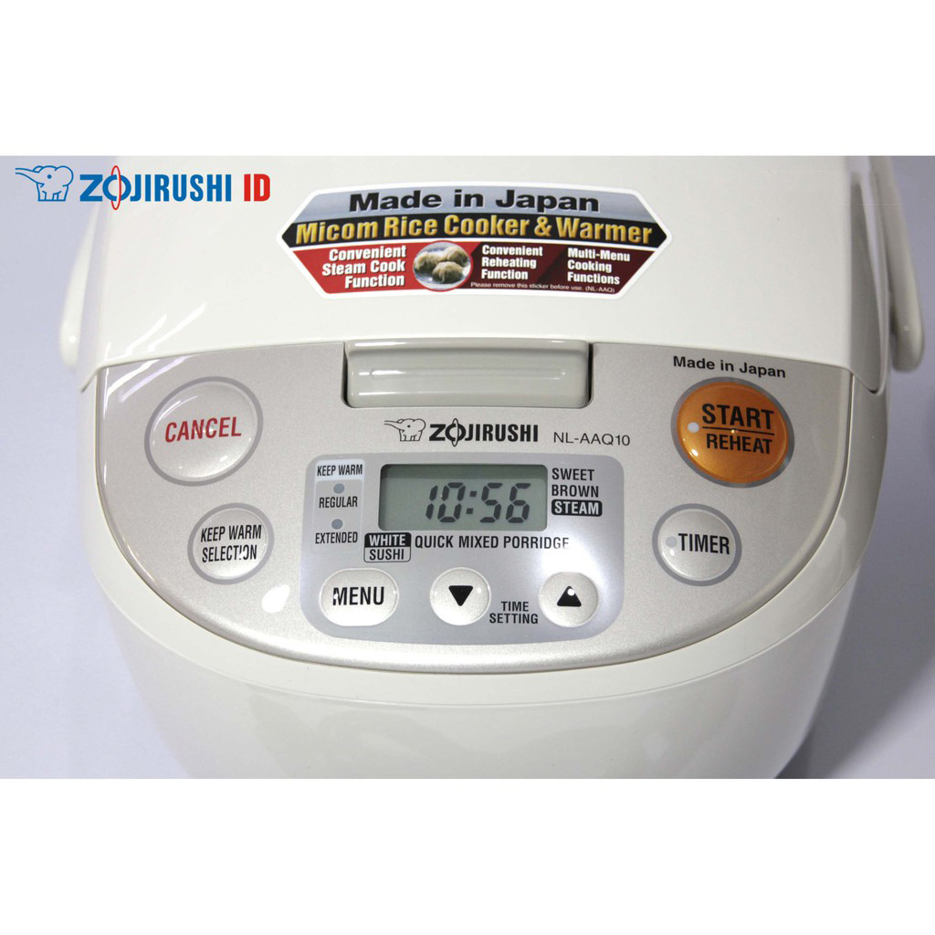 ZOJIRUSHI RICE COOKER NL-AAQ10 CA ZJ