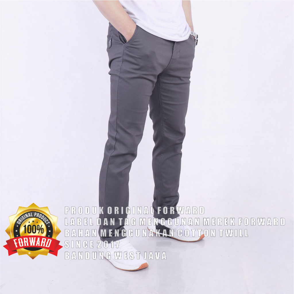 Celana pria  chino cino panjang reaward Chino Forward System Lanzclothing