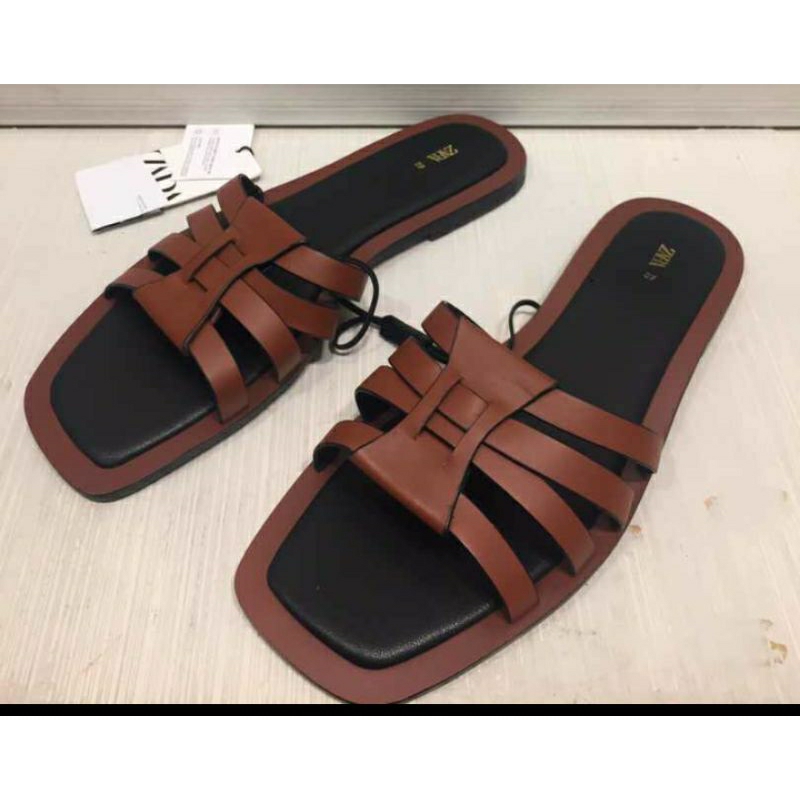 SALE JASTIP SANDAL FLAT ZARA/SANDAL ZARA FLAT/SANDAL FLAT WANITA