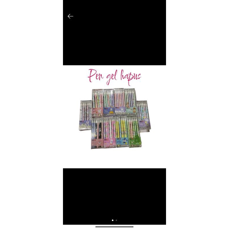 

BOLPOIN HAPUS PEN GEL / PENGHAPUS ALAT TULIS / PULPEN PENA TINTA HITAM HAPUS