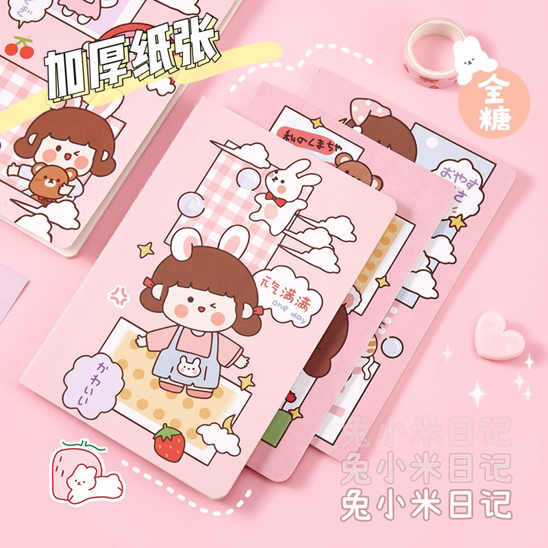 

Buku Tulis A5 30 Lembar Karakter Lucu Import Book Murah Grosir