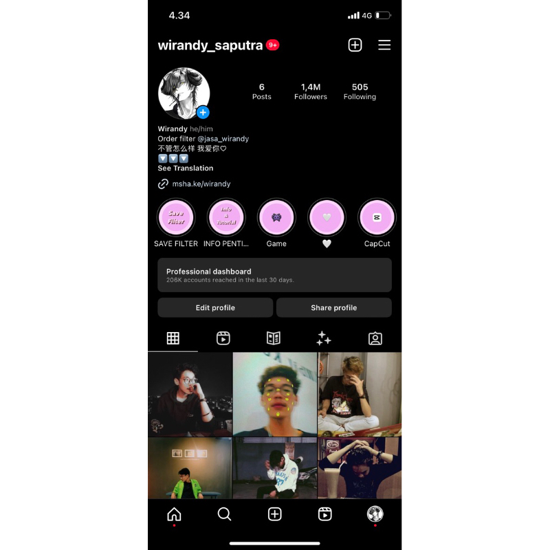 Jual Instagram 1 juta followers asli akun pribadi