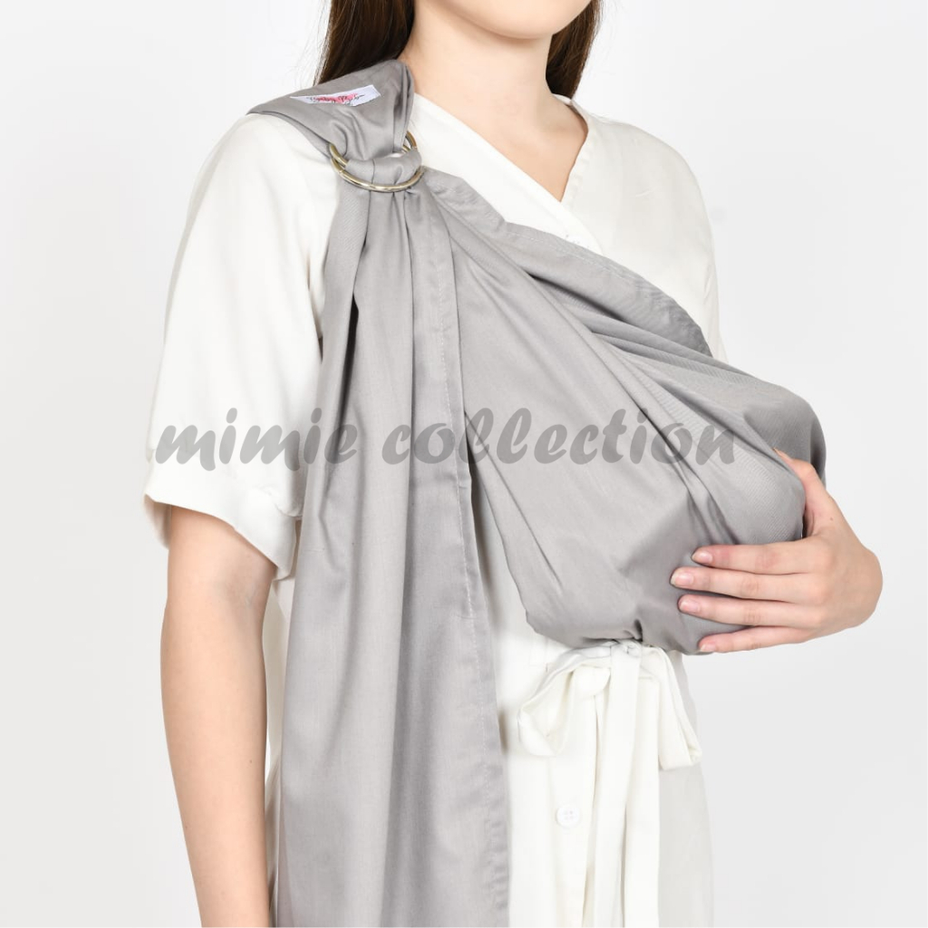 Gendongan Anak Bayi Ring Sling Newborn Polos Bahan Premium Kado Lahiran