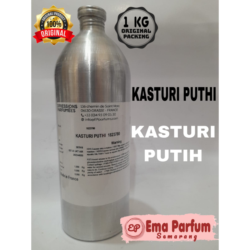 (1 KG SEGEL) KASTURI PUTHI BY EXPRESSIONS (EP) SEGEL 1 KG. SEARAH KASTURI PUTIH BIBIT PARFUM ORIGINA