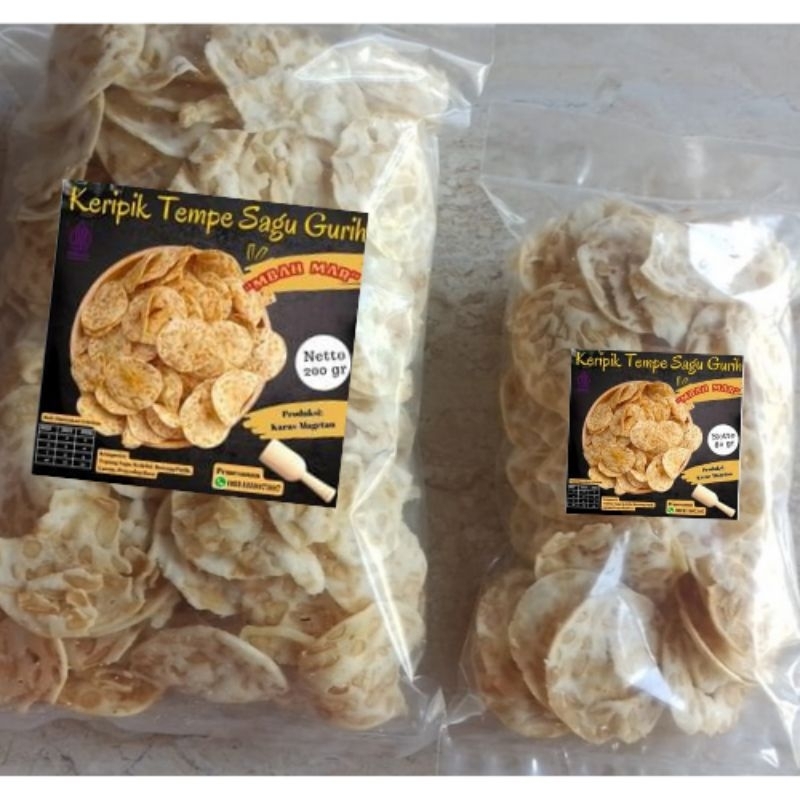 

Keripik Tempe Sagu Gurih Magetan