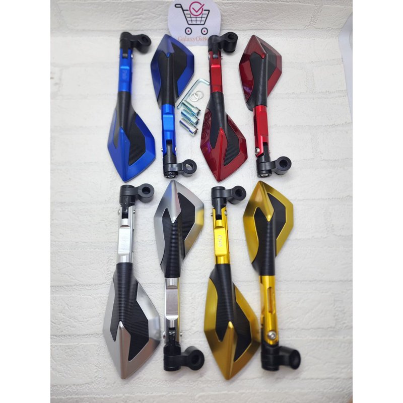 Spion Tomok V2 Full CNC Two-tone Spion Tomok Dua Warna Full CNC Universal Beat Mio Scoopy Nmax Aerox Lexi PCX Vixion Sonic Jupiter Vario