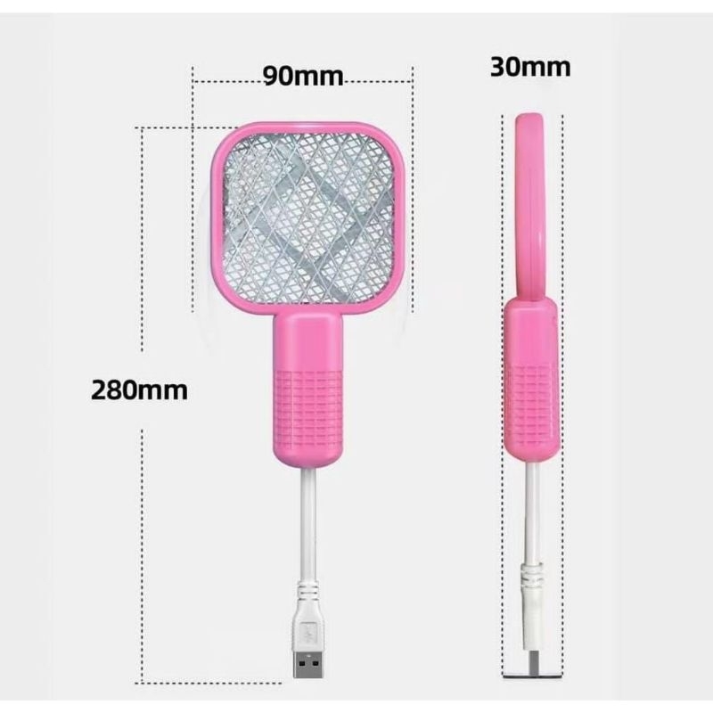 RAKET NYAMUK USB PLUS PACK